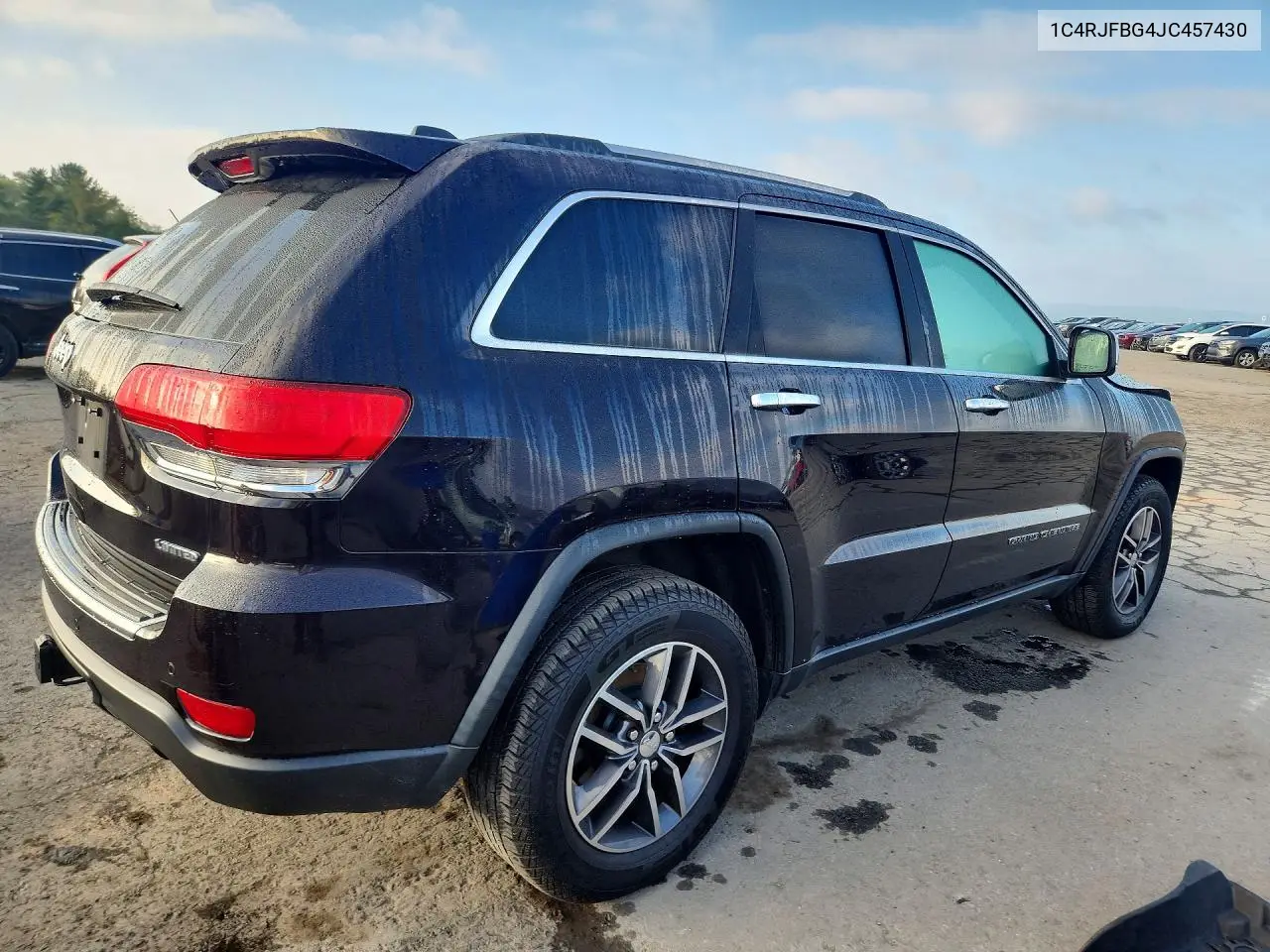 2018 JEEP GRAND CHEROKEE VIN 1C4RJFBG4JC457430 — фото 3