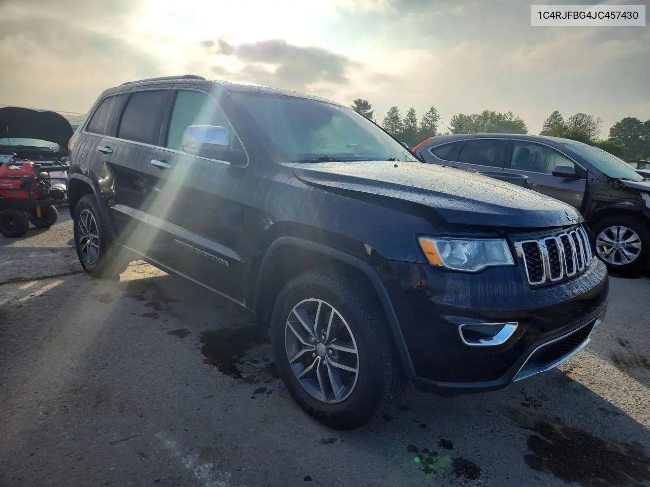 2018 JEEP GRAND CHEROKEE VIN 1C4RJFBG4JC457430 — фото 4
