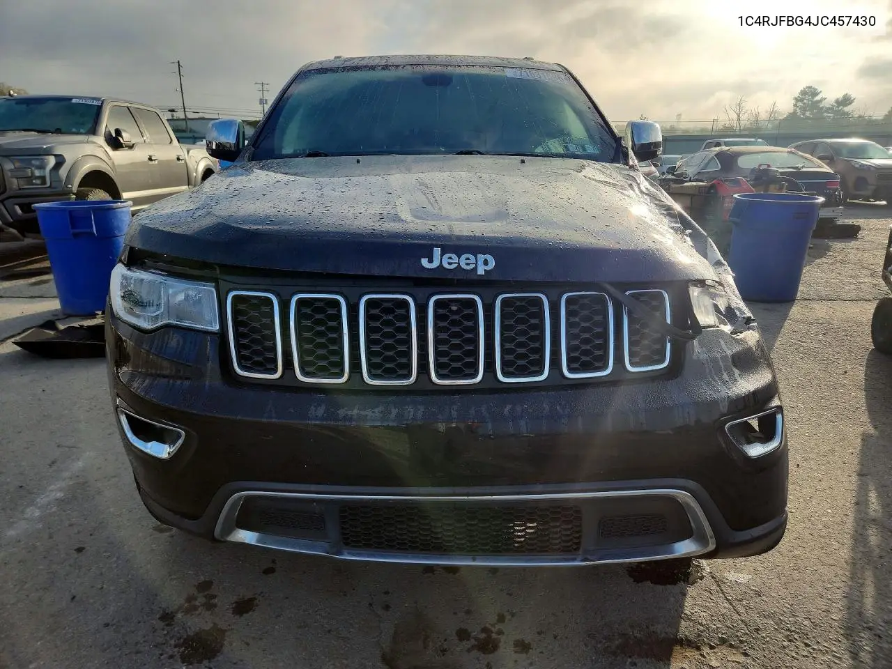2018 JEEP GRAND CHEROKEE VIN 1C4RJFBG4JC457430 — фото 5