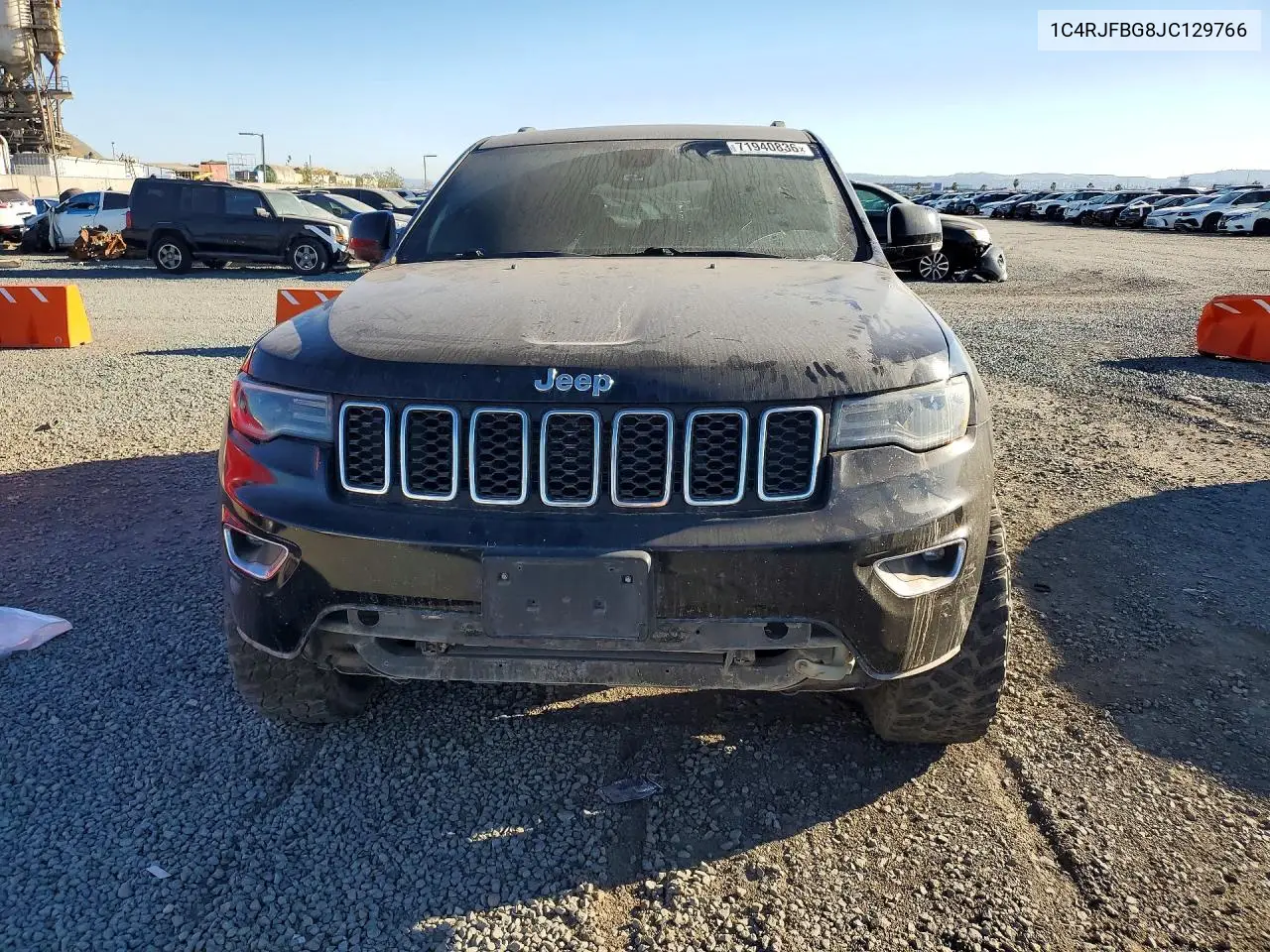 2018 JEEP GRAND CHEROKEE VIN 1C4RJFBG8JC129766 — фото 5