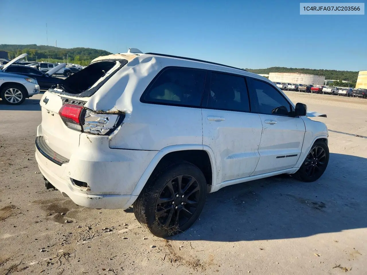2018 JEEP GRAND CHEROKEE VIN 1C4RJFAG7JC203566 — фото 3