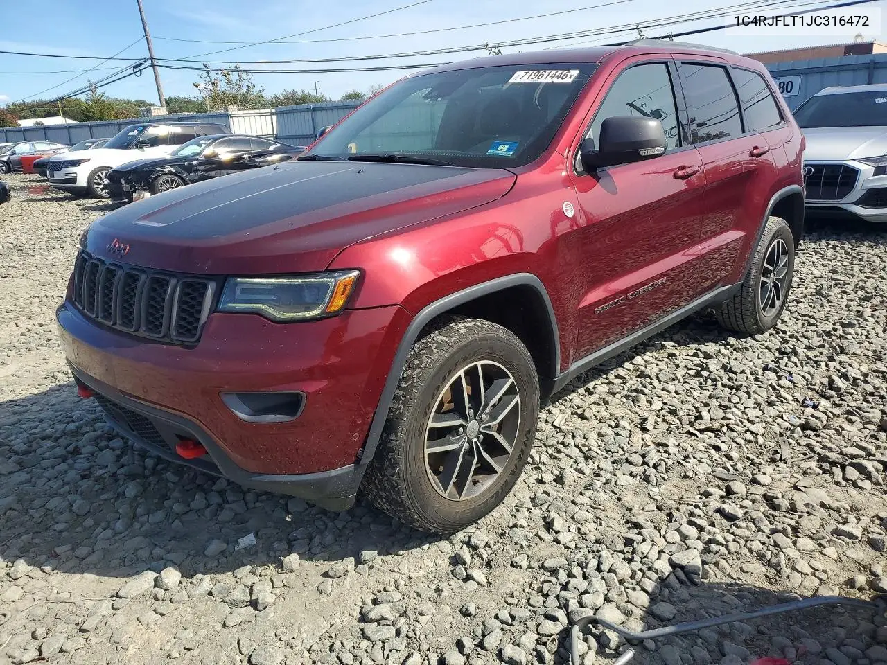 JEEP GRAND CHEROKEE 2018, VIN 1C4RJFLT1JC316472