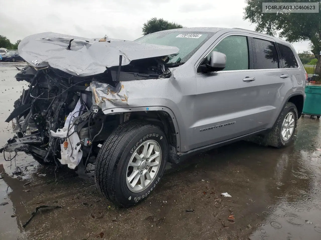JEEP GRAND CHEROKEE 2018, VIN 1C4RJEAG3JC460623