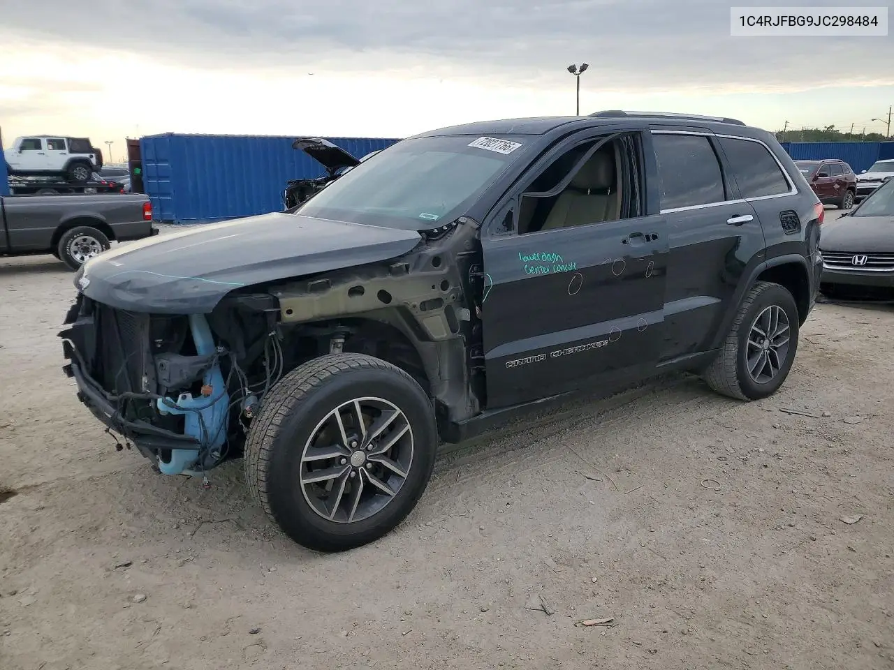 JEEP GRAND CHEROKEE 2018, VIN 1C4RJFBG9JC298484
