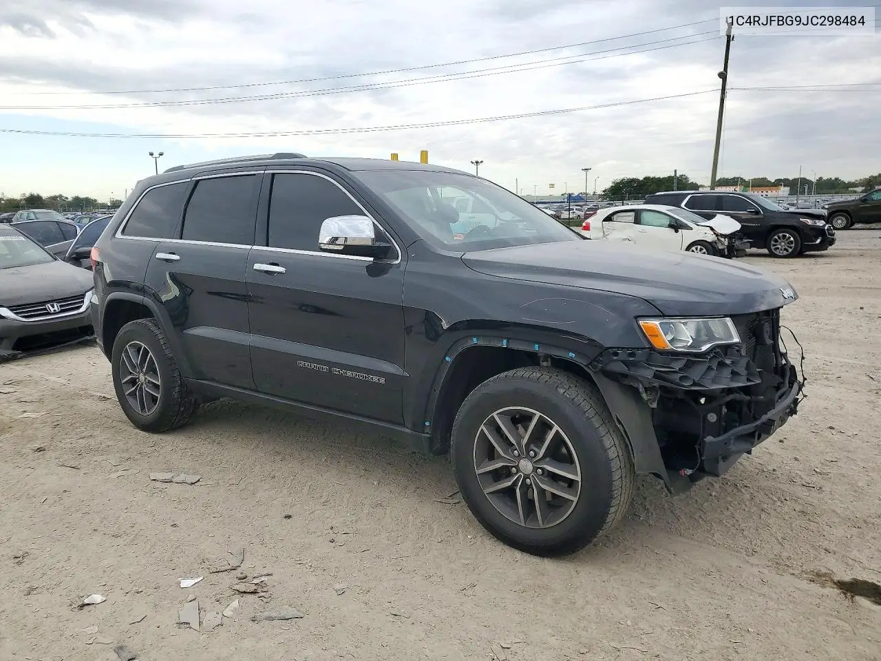 2018 JEEP GRAND CHEROKEE VIN 1C4RJFBG9JC298484 — фото 4