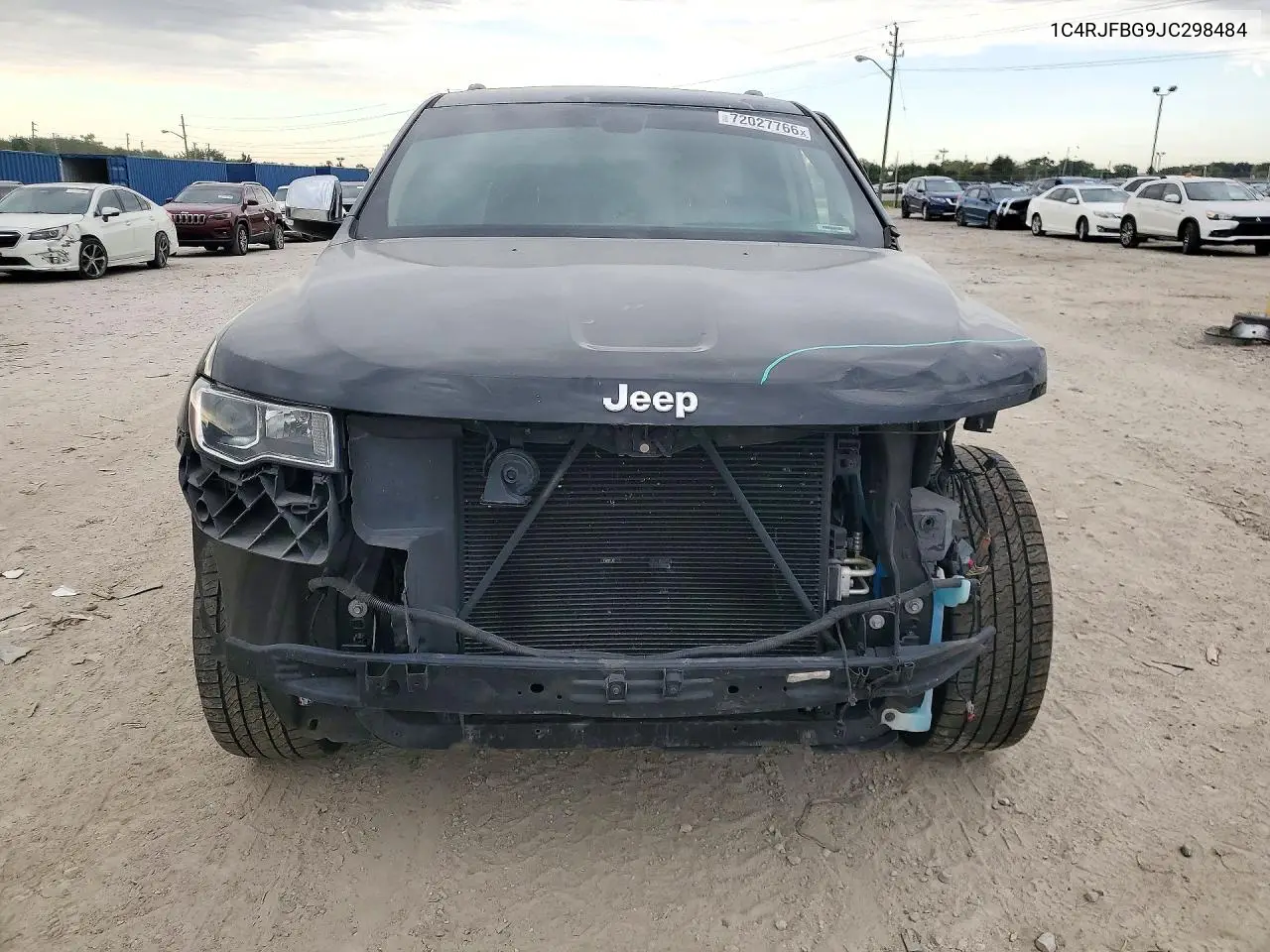 2018 JEEP GRAND CHEROKEE VIN 1C4RJFBG9JC298484 — фото 5