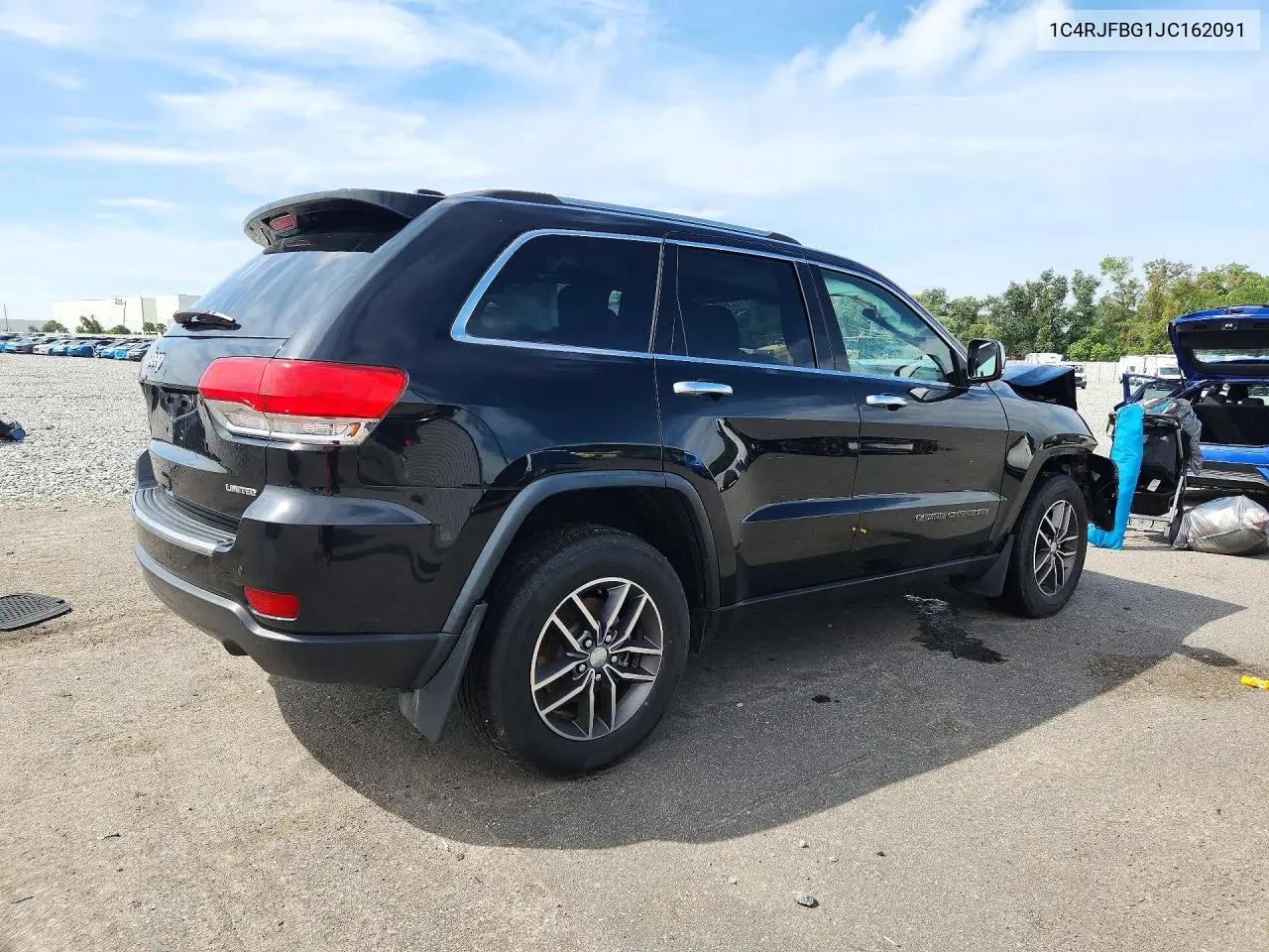 2018 JEEP GRAND CHEROKEE VIN 1C4RJFBG1JC162091 — фото 3