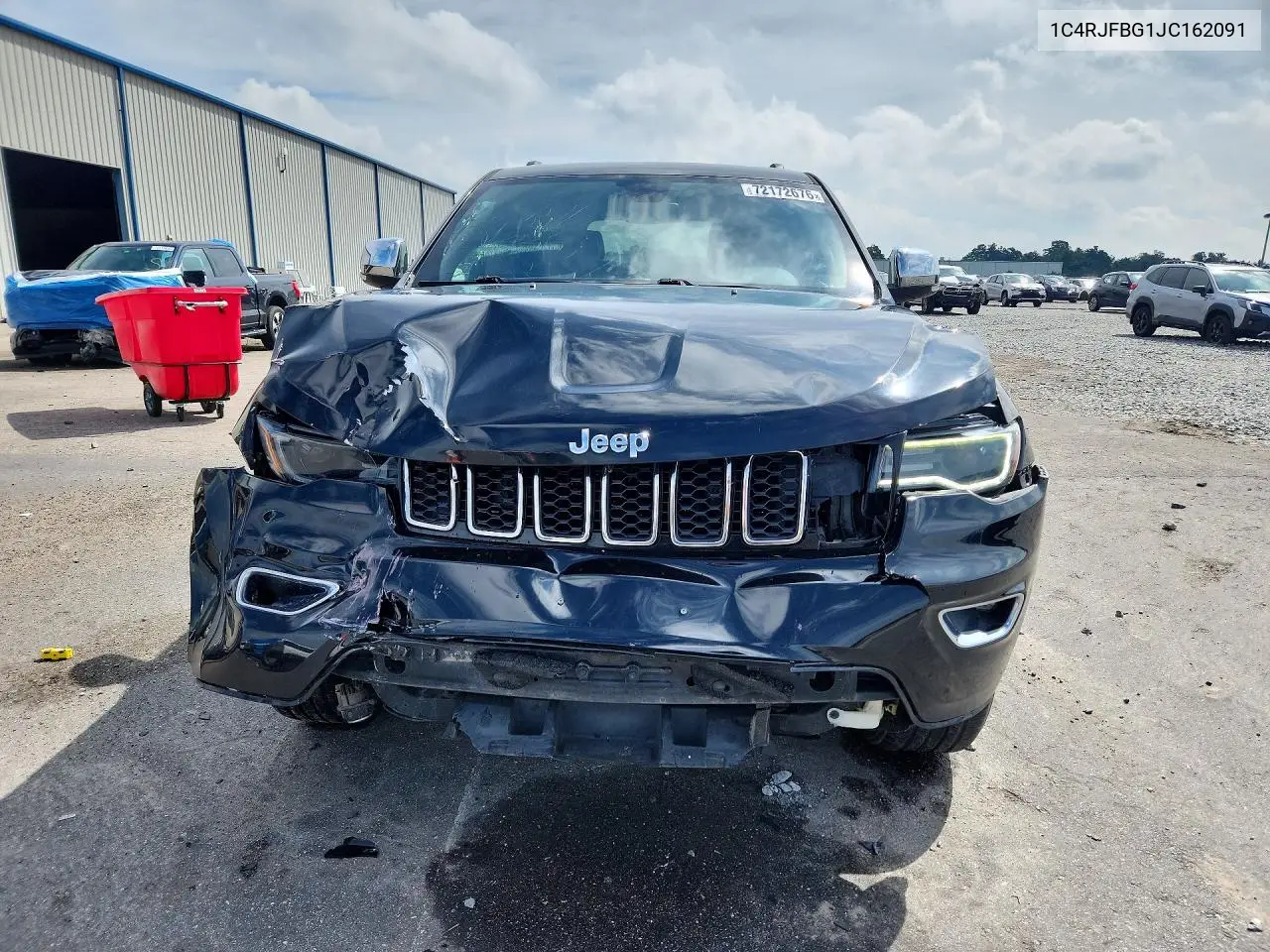2018 JEEP GRAND CHEROKEE VIN 1C4RJFBG1JC162091 — фото 5