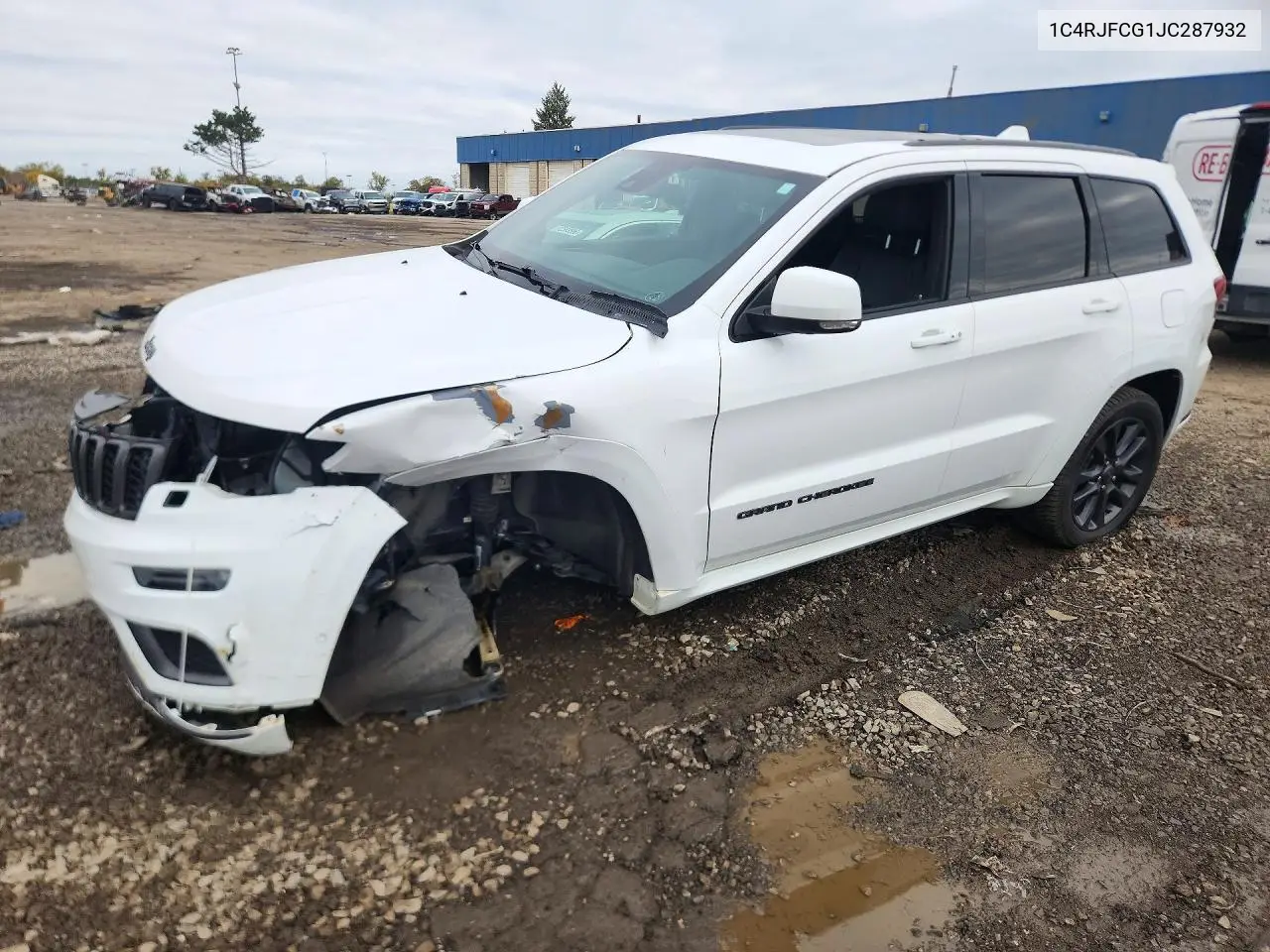 JEEP GRAND CHEROKEE 2018, VIN 1C4RJFCG1JC287932