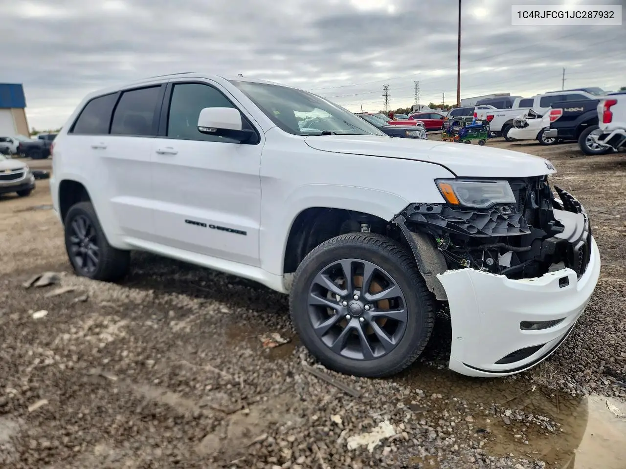 2018 JEEP GRAND CHEROKEE VIN 1C4RJFCG1JC287932 — фото 4