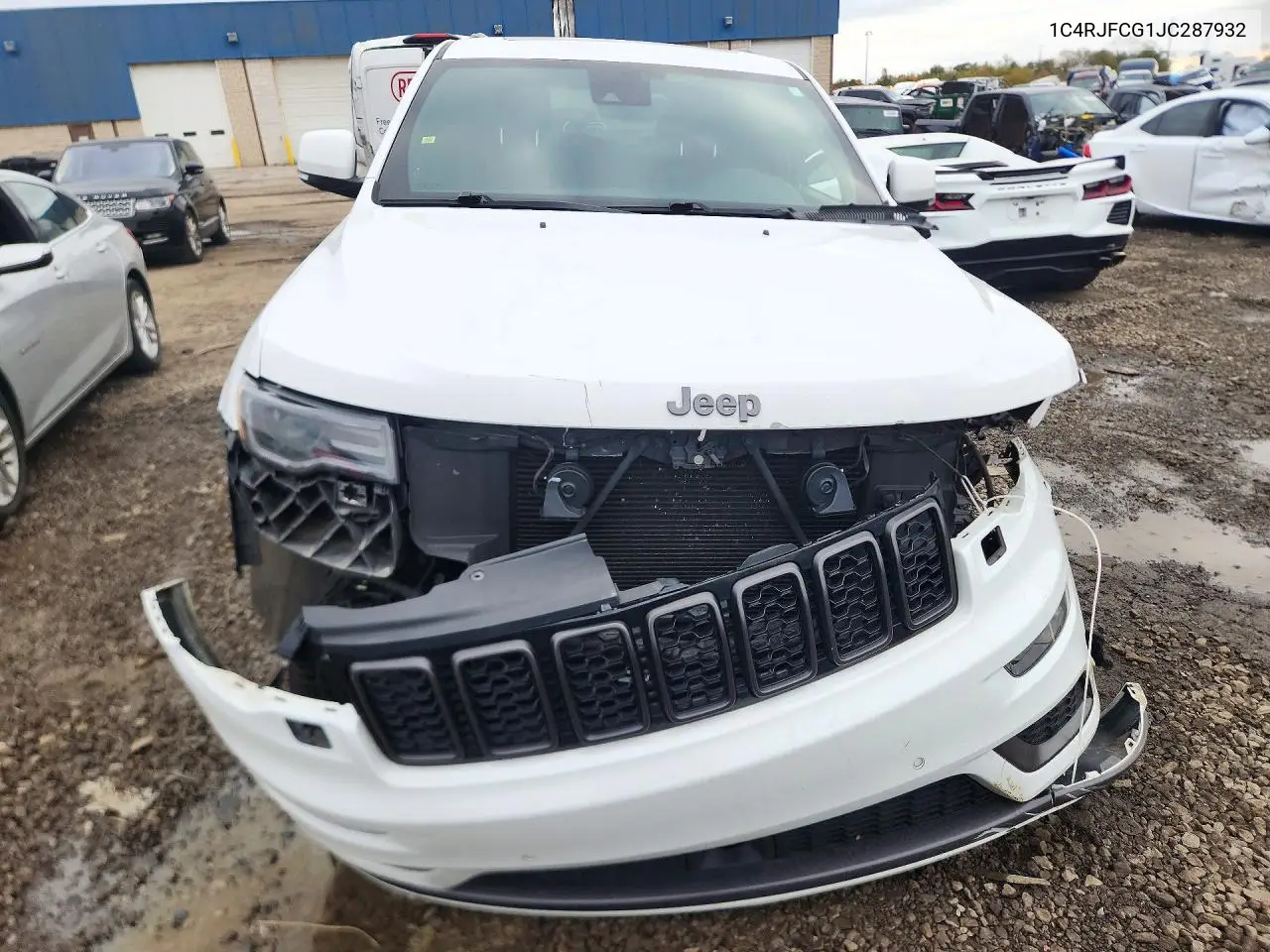 2018 JEEP GRAND CHEROKEE VIN 1C4RJFCG1JC287932 — фото 5