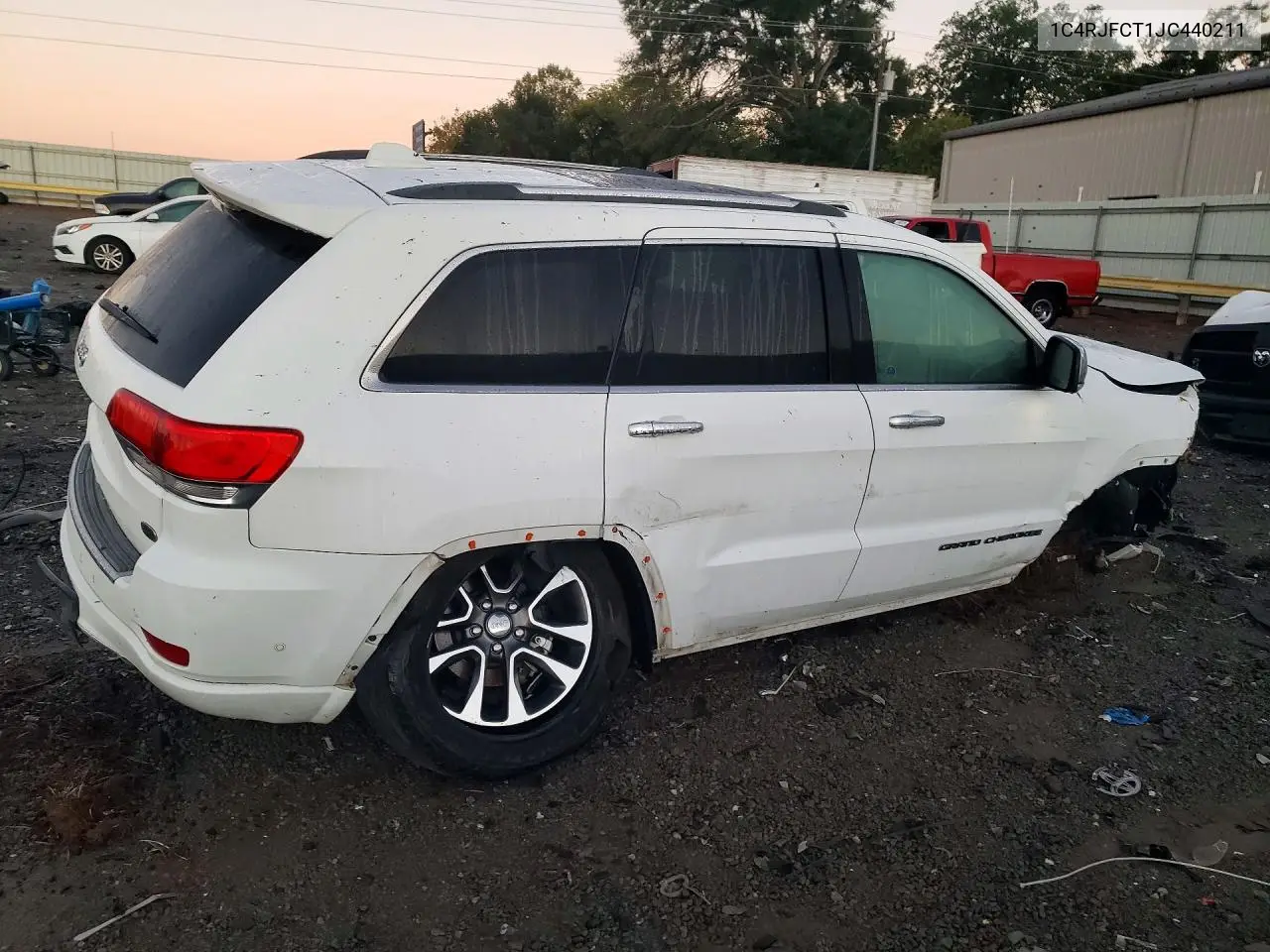 2018 JEEP GRAND CHEROKEE VIN 1C4RJFCT1JC440211 — фото 3