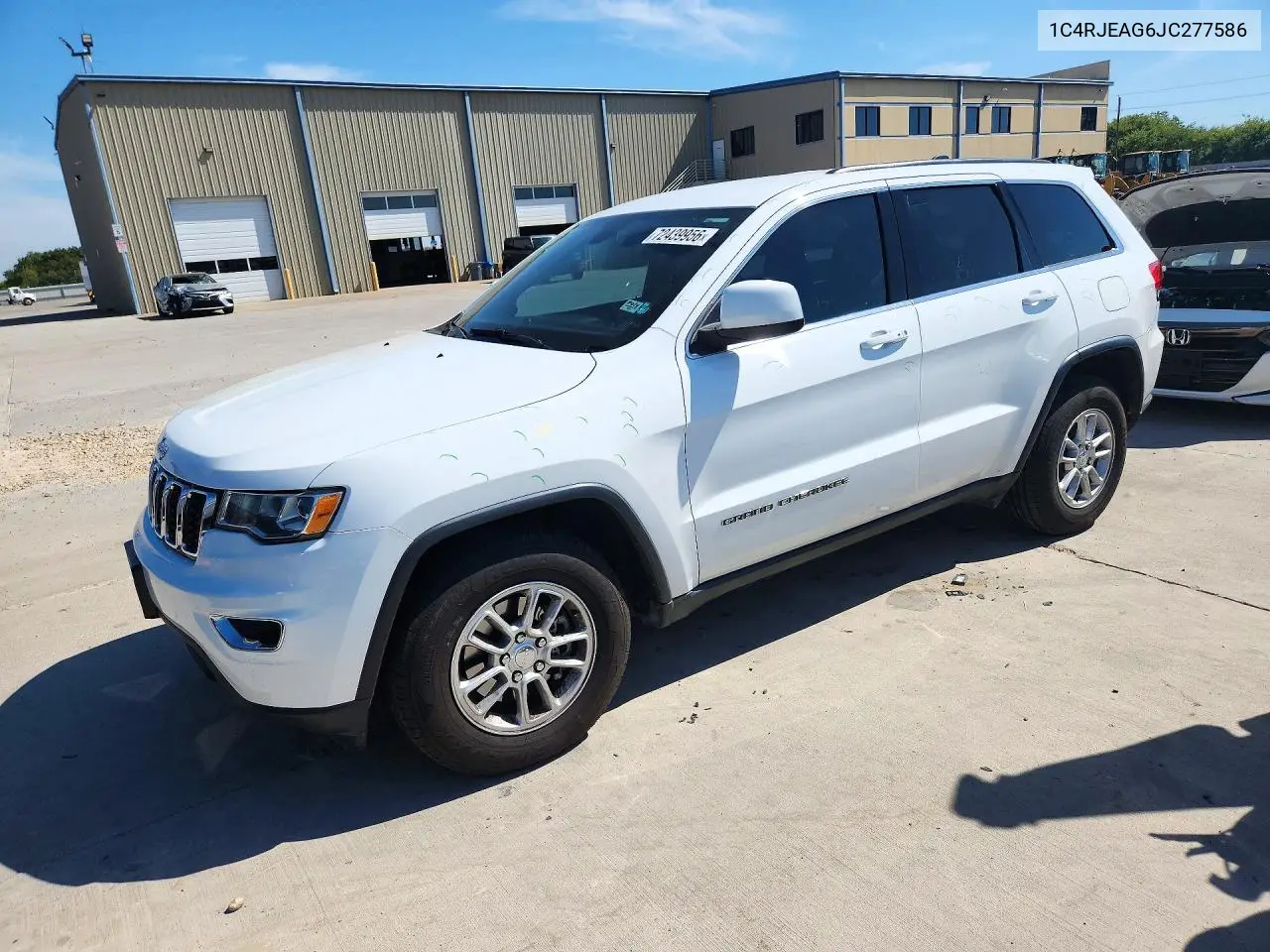 JEEP GRAND CHEROKEE 2018, VIN 1C4RJEAG6JC277586