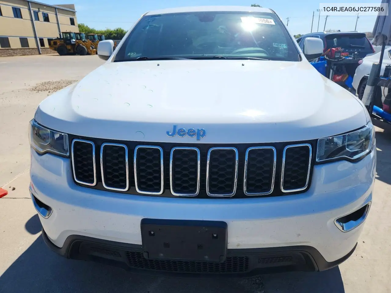 2018 JEEP GRAND CHEROKEE VIN 1C4RJEAG6JC277586 — фото 5