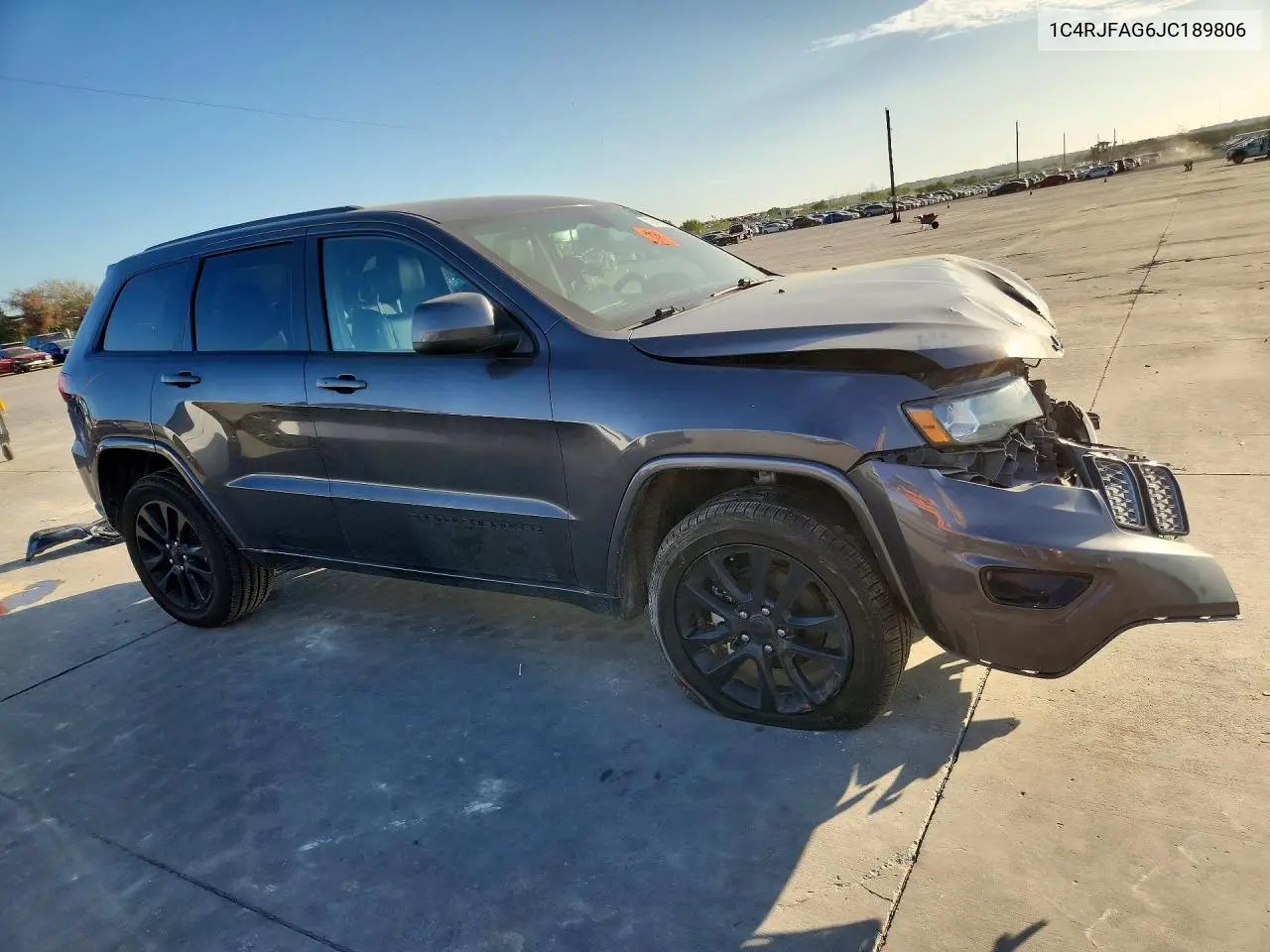 2018 JEEP GRAND CHEROKEE VIN 1C4RJFAG6JC189806 — фото 4