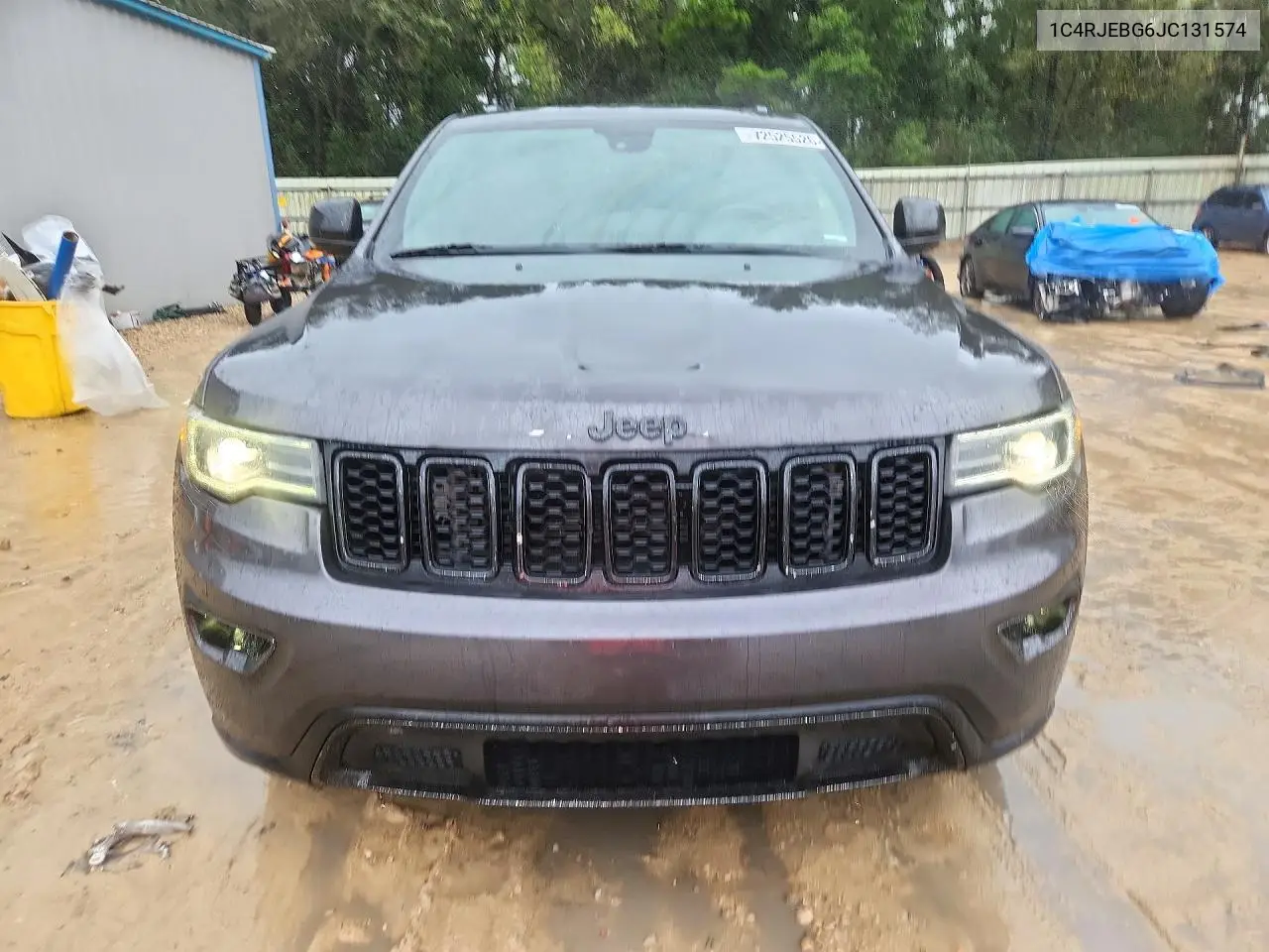 2018 JEEP GRAND CHEROKEE VIN 1C4RJEBG6JC131574 — фото 5