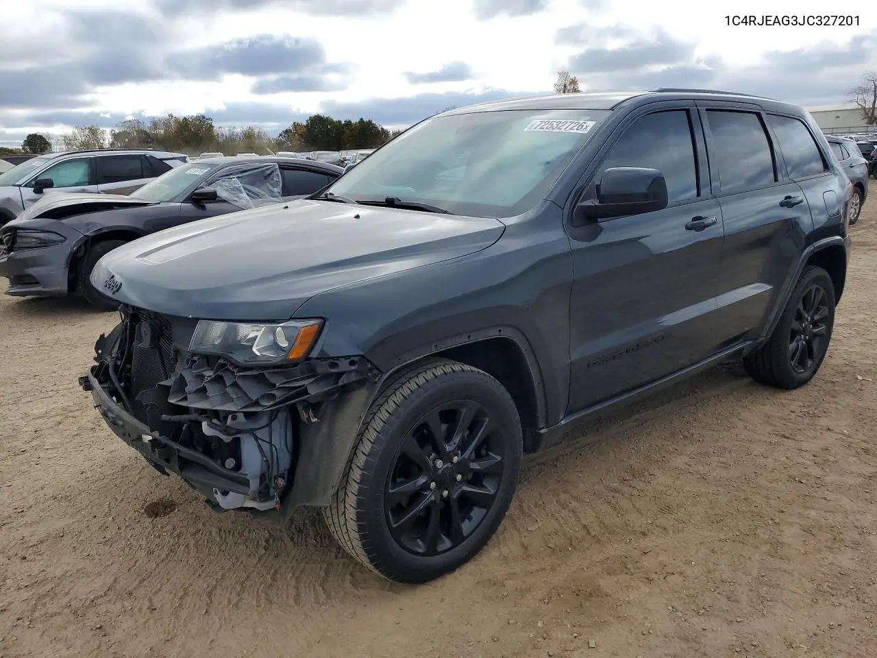 JEEP GRAND CHEROKEE 2018, VIN 1C4RJEAG3JC327201