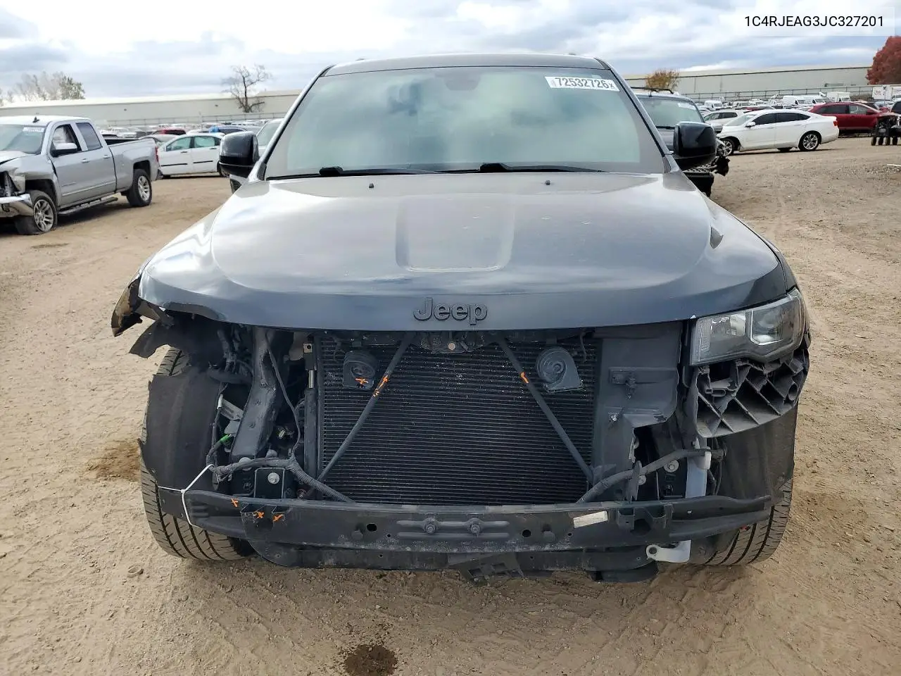 2018 JEEP GRAND CHEROKEE VIN 1C4RJEAG3JC327201 — фото 5