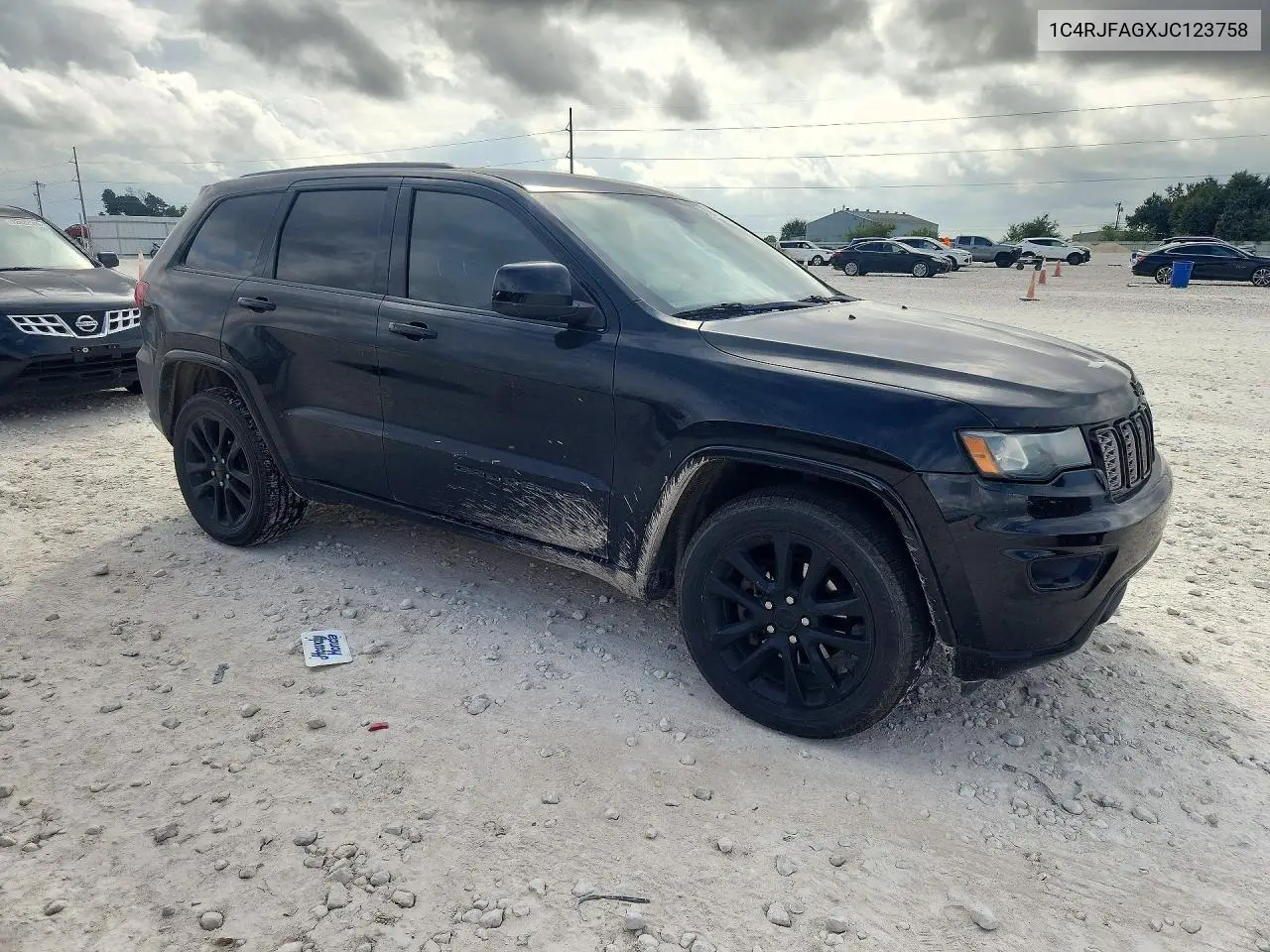 2018 JEEP GRAND CHEROKEE VIN 1C4RJFAGXJC123758 — фото 4
