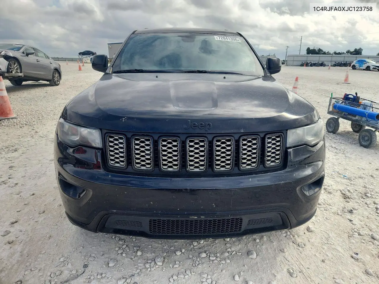 2018 JEEP GRAND CHEROKEE VIN 1C4RJFAGXJC123758 — фото 5