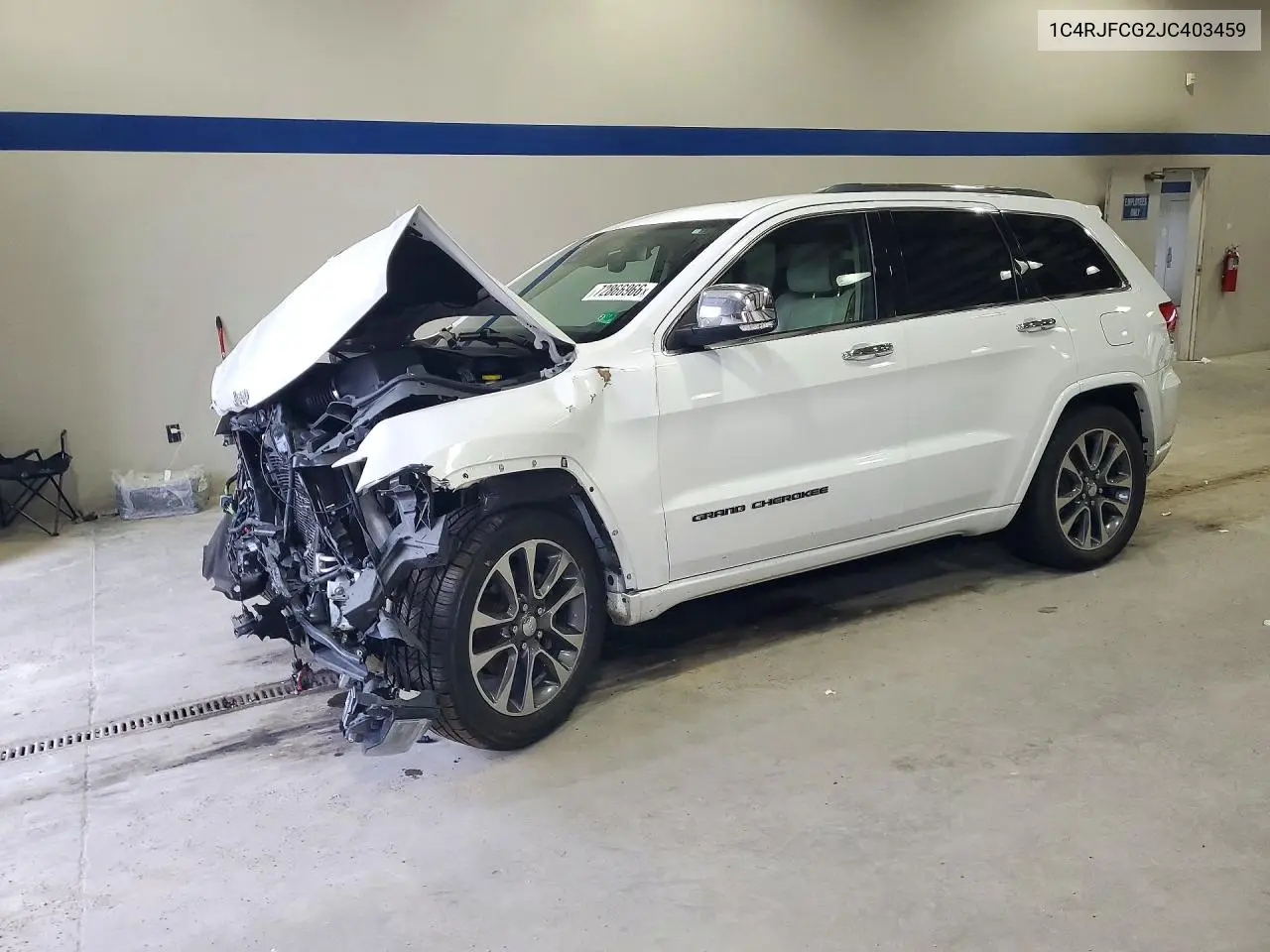 JEEP GRAND CHEROKEE 2018, VIN 1C4RJFCG2JC403459