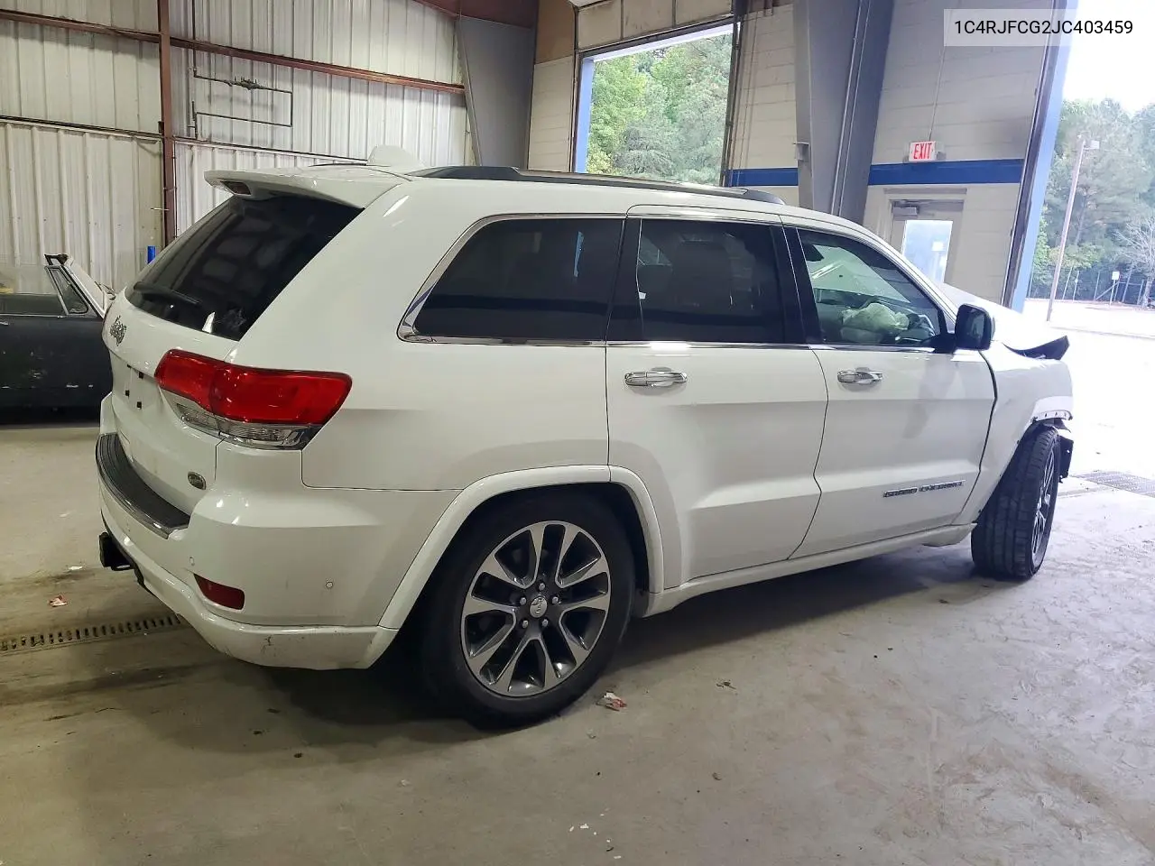 2018 JEEP GRAND CHEROKEE VIN 1C4RJFCG2JC403459 — фото 3