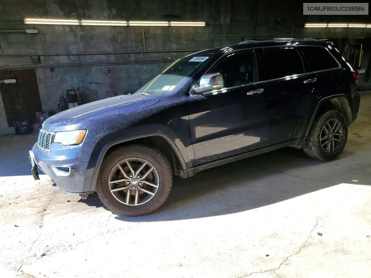 JEEP GRAND CHEROKEE 2018, VIN 1C4RJFBG3JC238586
