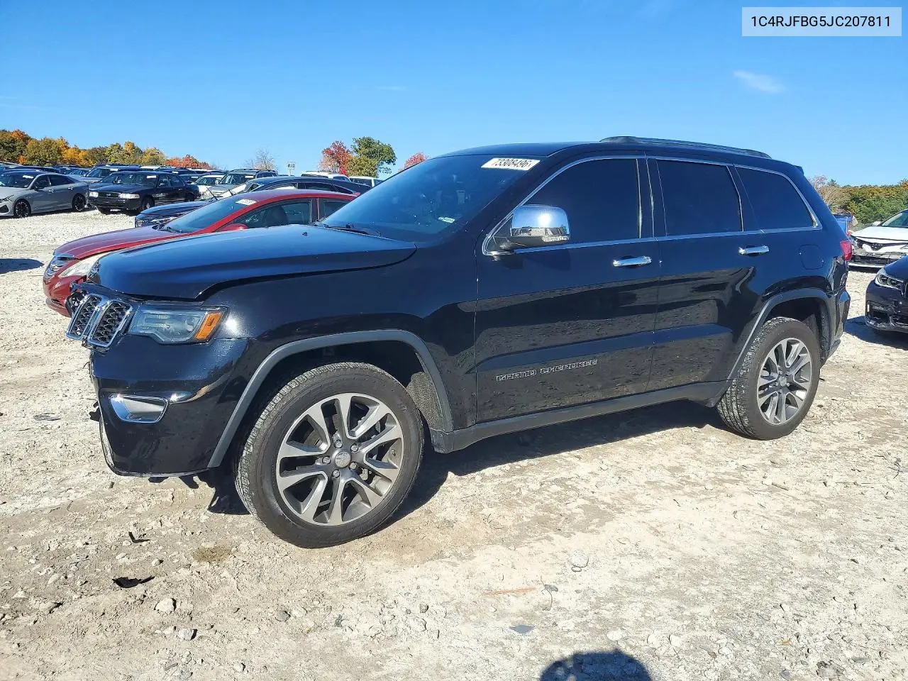 JEEP GRAND CHEROKEE 2018, VIN 1C4RJFBG5JC207811