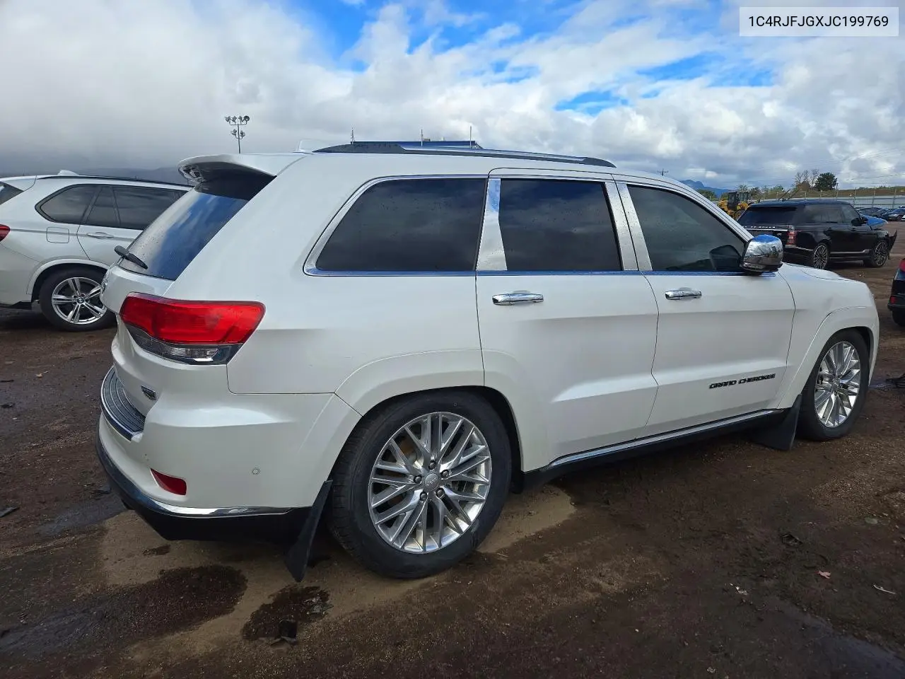 2018 JEEP GRAND CHEROKEE VIN 1C4RJFJGXJC199769 — фото 3