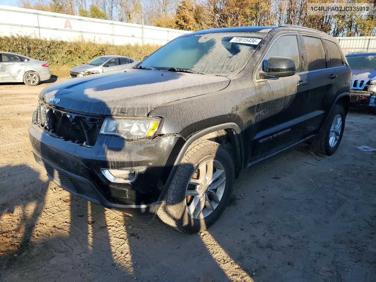 JEEP GRAND CHEROKEE 2018, VIN 1C4RJFAG2JC335912