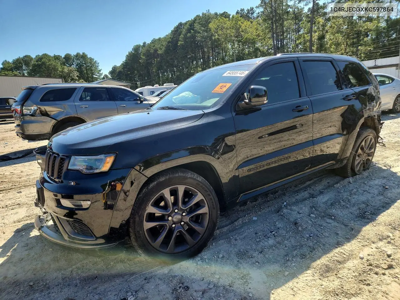 JEEP GRAND CHEROKEE 2019, VIN 1C4RJECGXKC597864