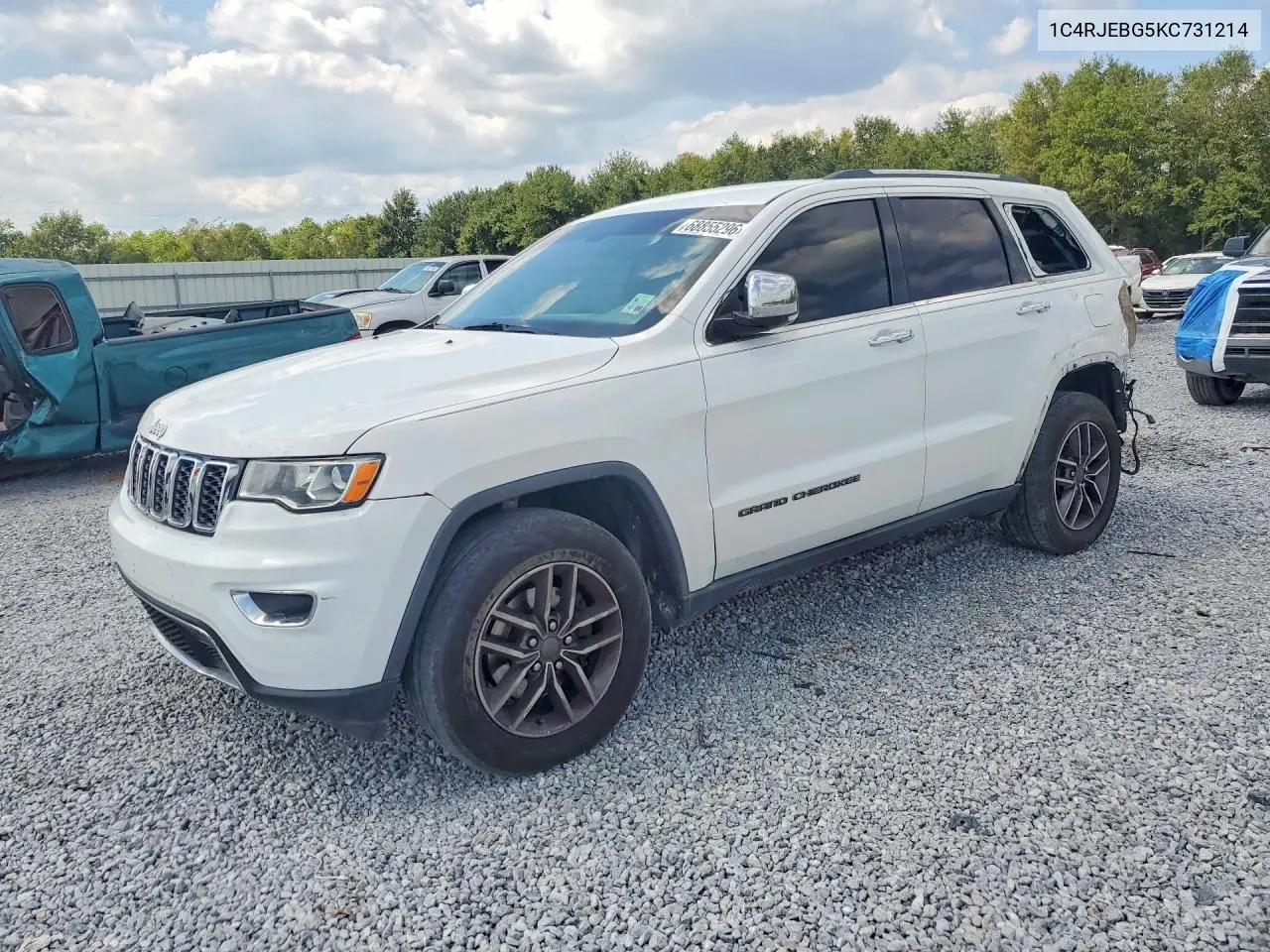JEEP GRAND CHEROKEE 2019, VIN 1C4RJEBG5KC731214