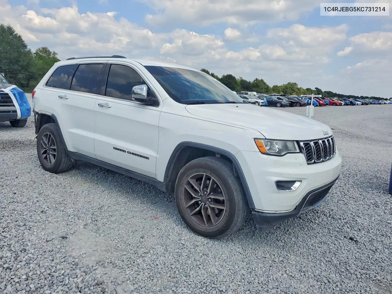 2019 JEEP GRAND CHEROKEE VIN 1C4RJEBG5KC731214 — фото 4