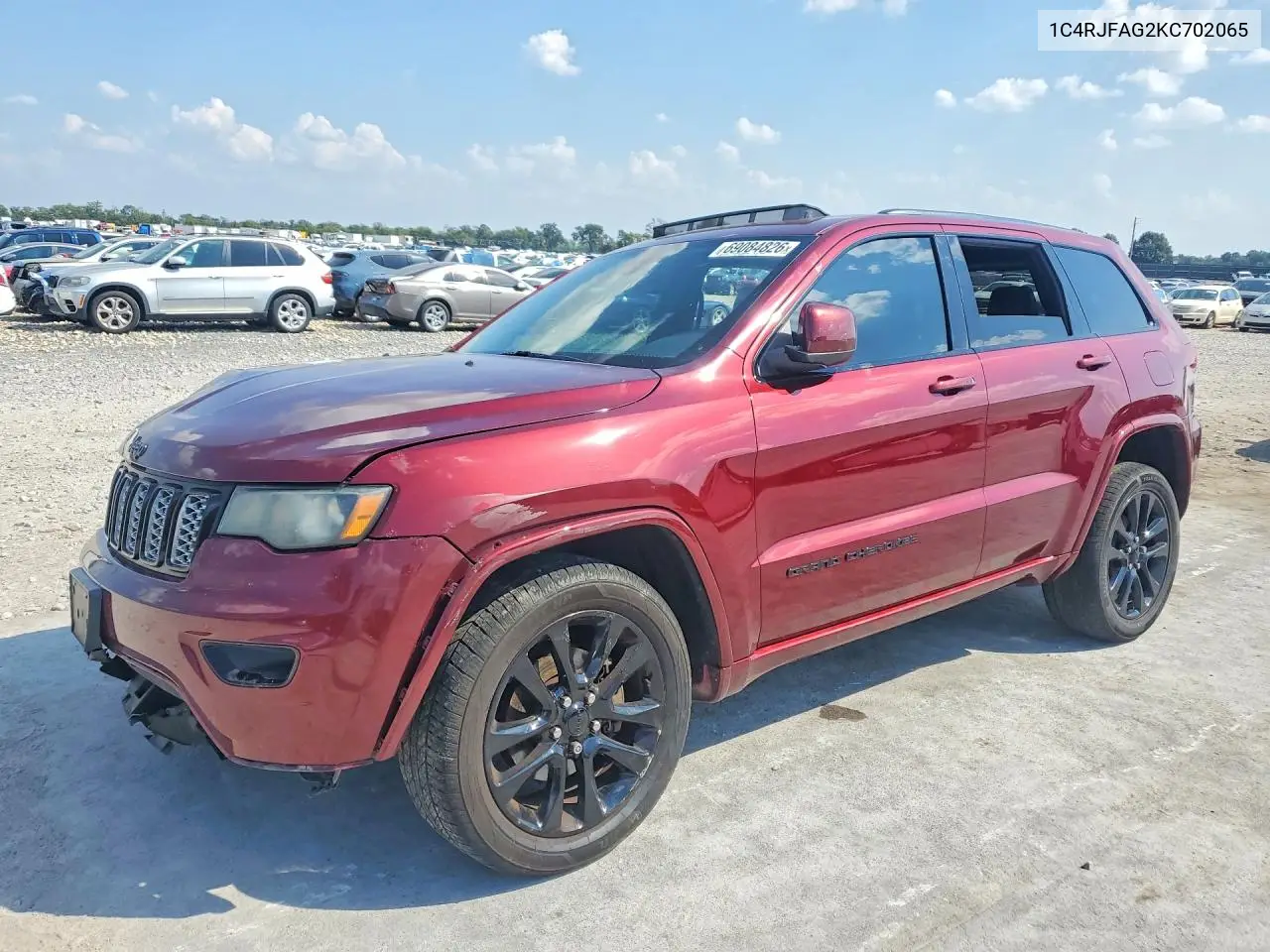 JEEP GRAND CHEROKEE 2019, VIN 1C4RJFAG2KC702065