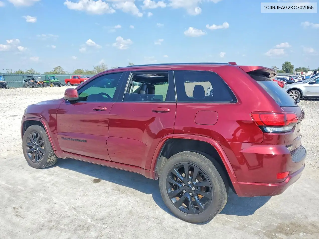 2019 JEEP GRAND CHEROKEE VIN 1C4RJFAG2KC702065 — фото 2