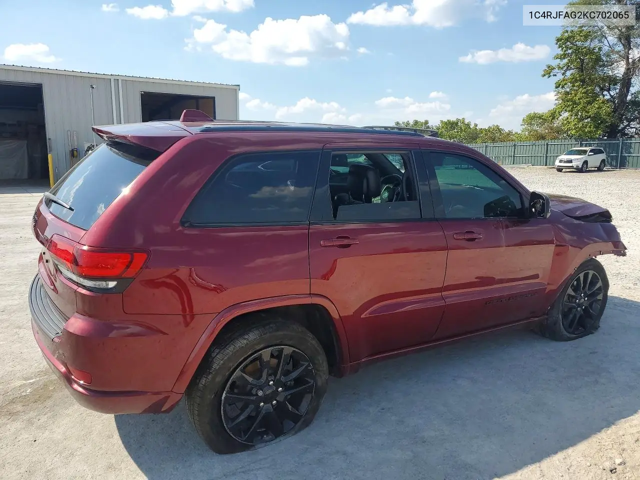 2019 JEEP GRAND CHEROKEE VIN 1C4RJFAG2KC702065 — фото 3