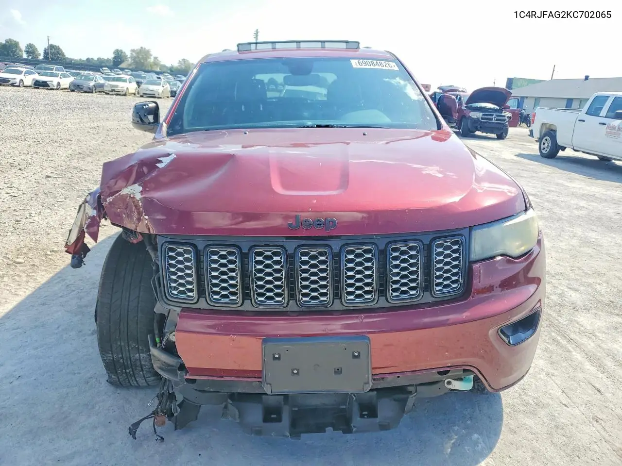 2019 JEEP GRAND CHEROKEE VIN 1C4RJFAG2KC702065 — фото 5