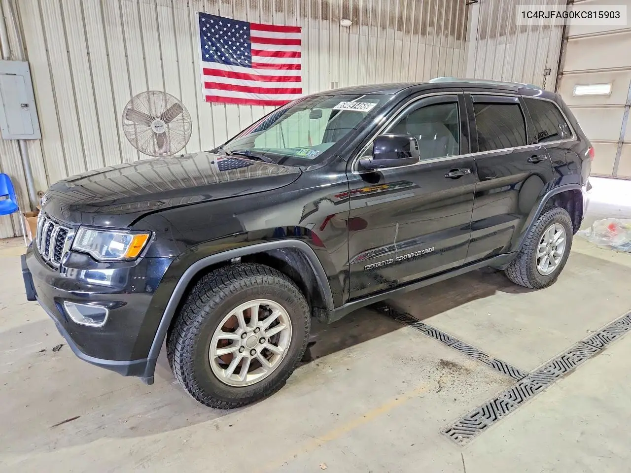 JEEP GRAND CHEROKEE 2019, VIN 1C4RJFAG0KC815903