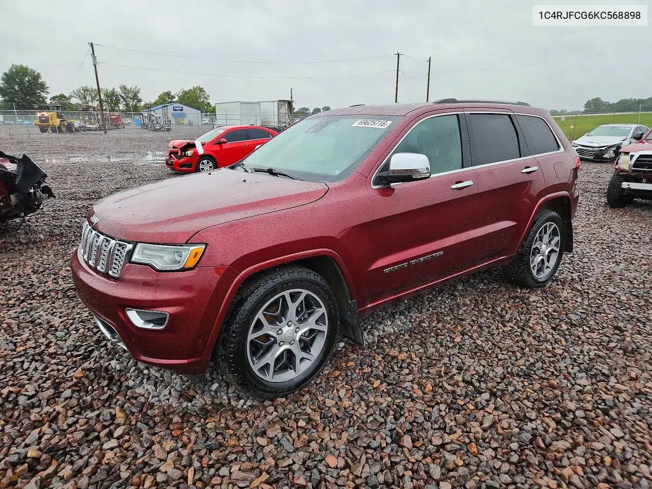 JEEP GRAND CHEROKEE 2019, VIN 1C4RJFCG6KC568898