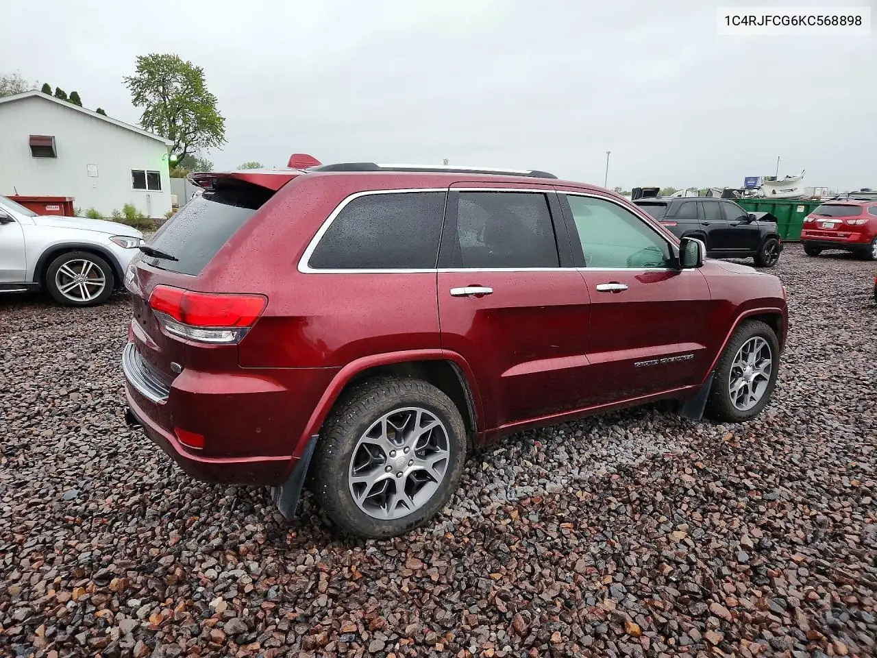 2019 JEEP GRAND CHEROKEE VIN 1C4RJFCG6KC568898 — фото 3