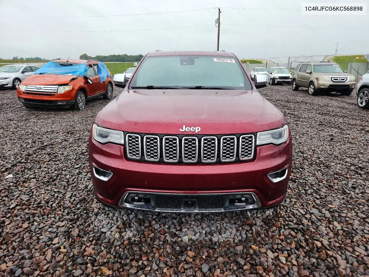 2019 JEEP GRAND CHEROKEE VIN 1C4RJFCG6KC568898 — фото 5