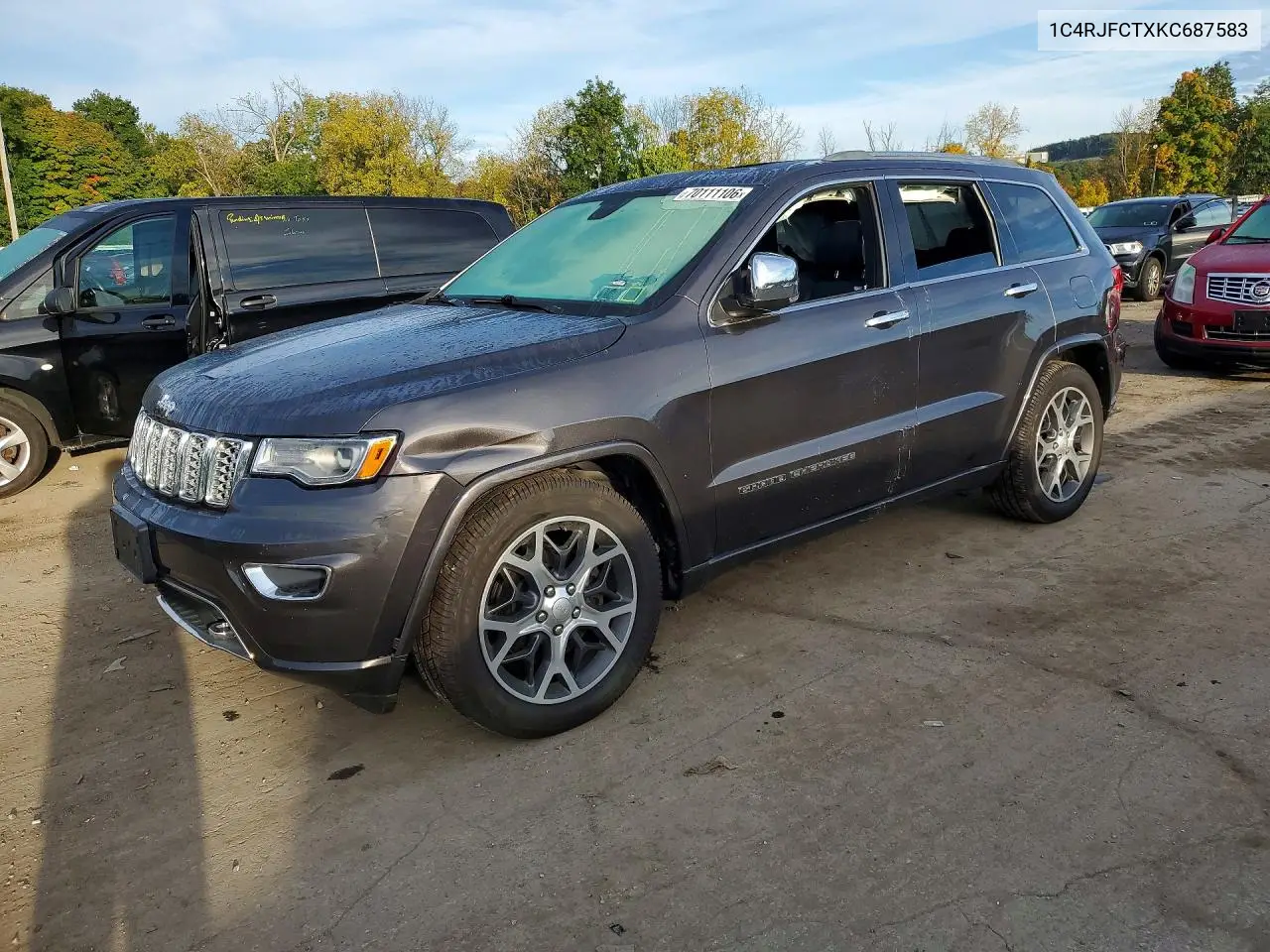 JEEP GRAND CHEROKEE 2019, VIN 1C4RJFCTXKC687583