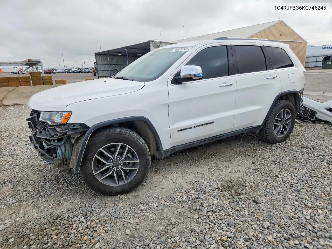 JEEP GRAND CHEROKEE 2019, VIN 1C4RJFBG6KC746245