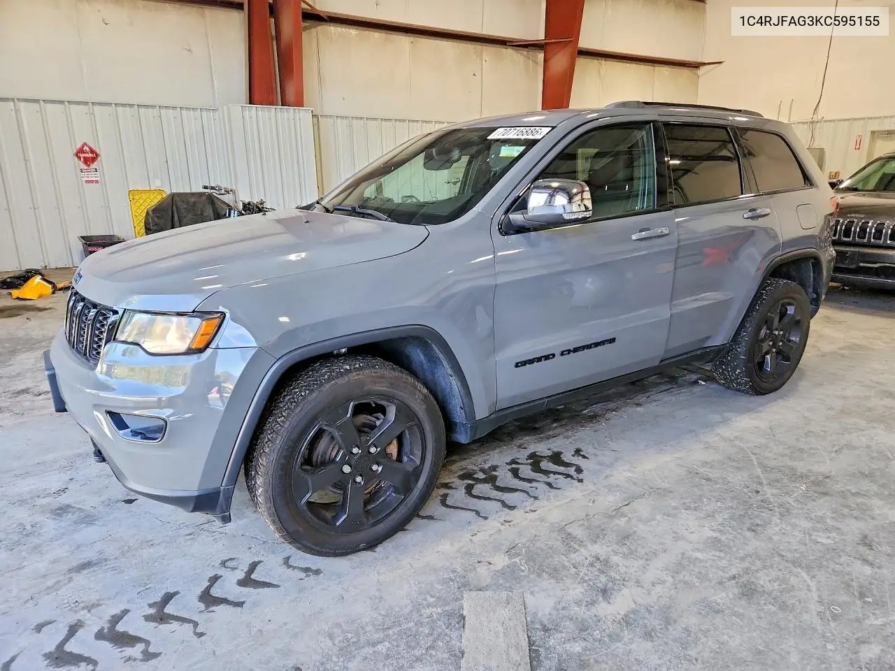 JEEP GRAND CHEROKEE 2019, VIN 1C4RJFAG3KC595155