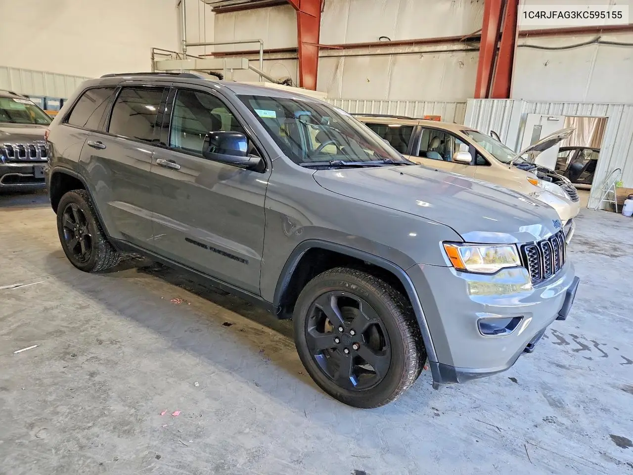 2019 JEEP GRAND CHEROKEE VIN 1C4RJFAG3KC595155 — фото 4