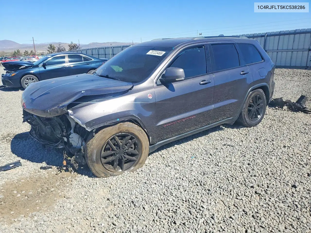 JEEP GRAND CHEROKEE 2019, VIN 1C4RJFLT5KC538286