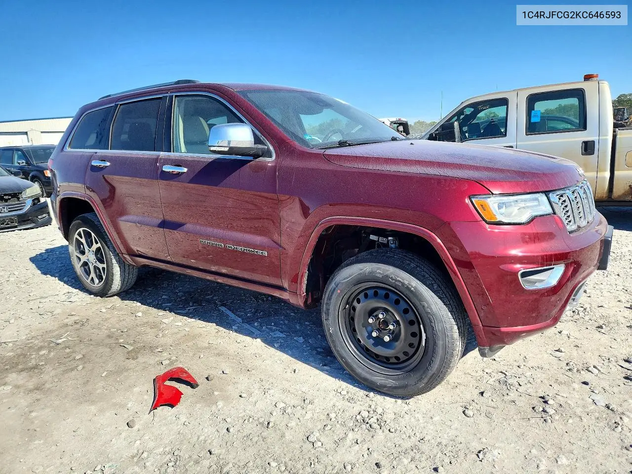 2019 JEEP GRAND CHEROKEE VIN 1C4RJFCG2KC646593 — фото 4
