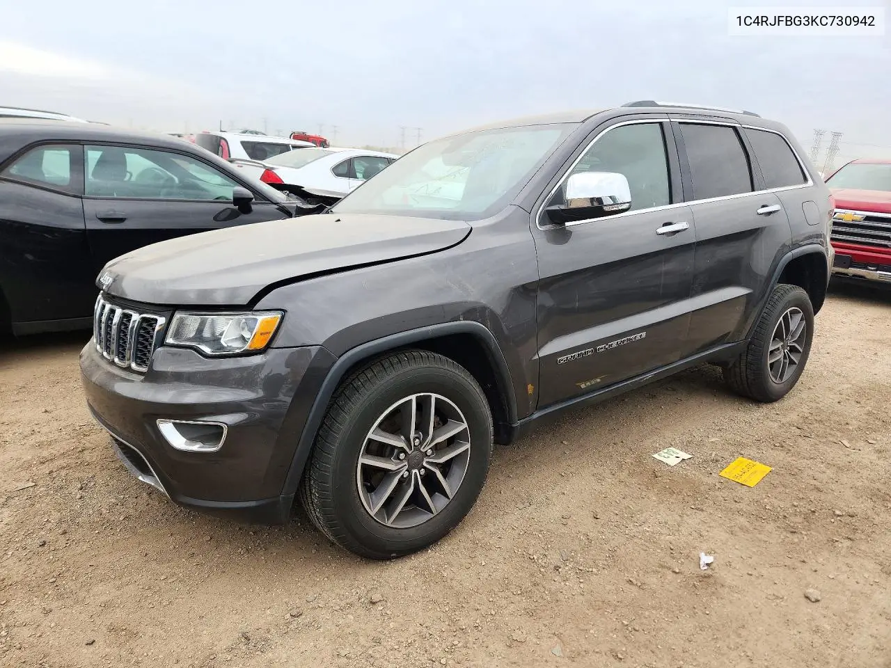JEEP GRAND CHEROKEE 2019, VIN 1C4RJFBG3KC730942