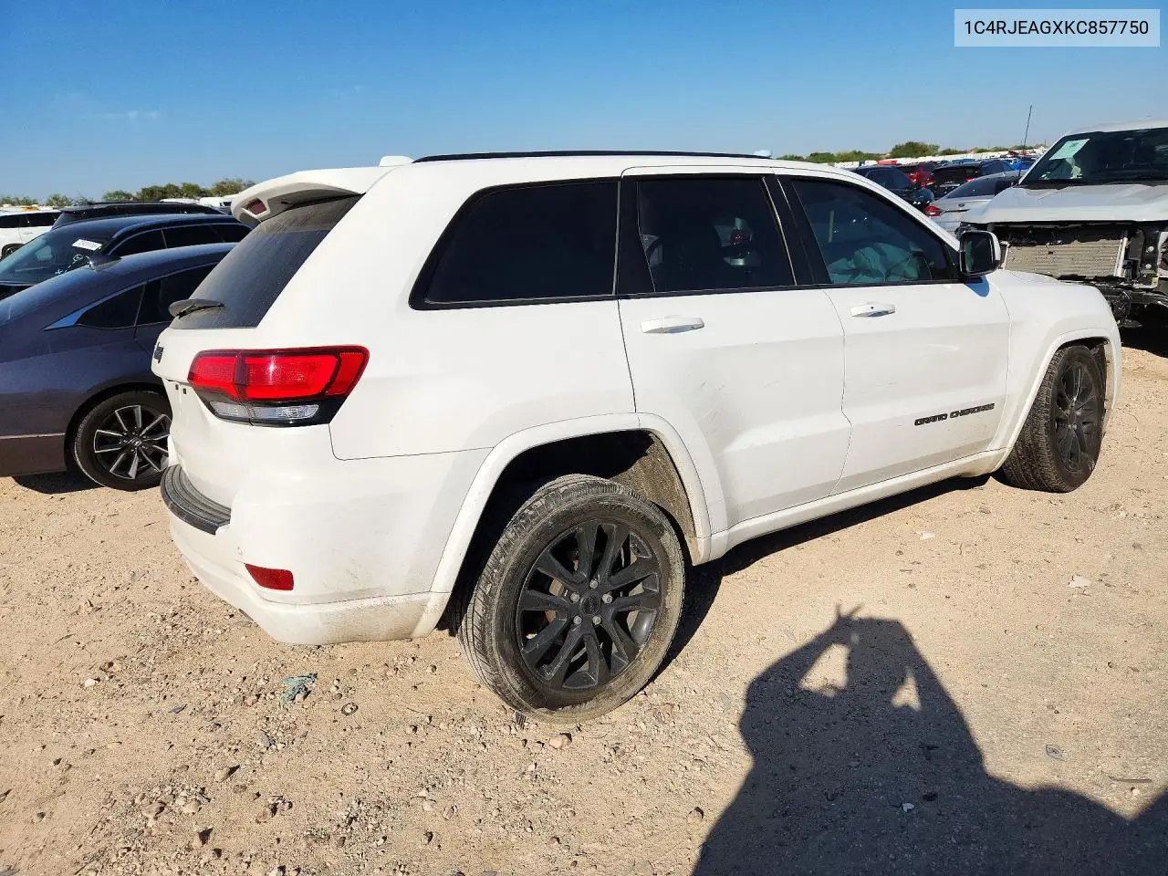 2019 JEEP GRAND CHEROKEE VIN 1C4RJEAGXKC857750 — фото 3
