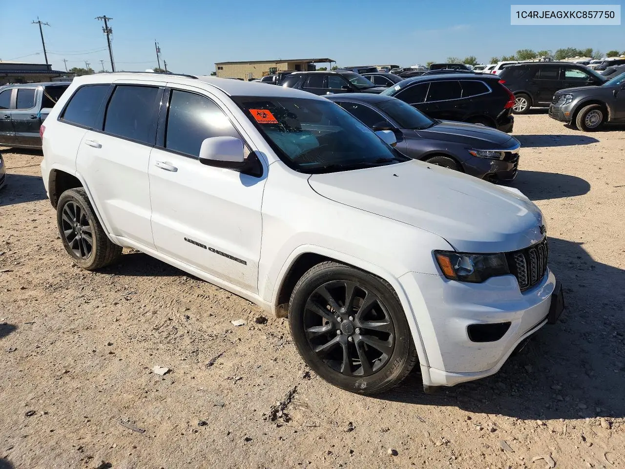2019 JEEP GRAND CHEROKEE VIN 1C4RJEAGXKC857750 — фото 4